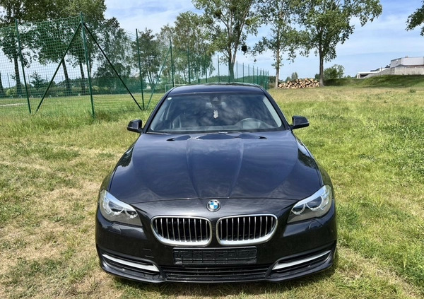 BMW Seria 5 cena 60500 przebieg: 118000, rok produkcji 2014 z Krotoszyn małe 379